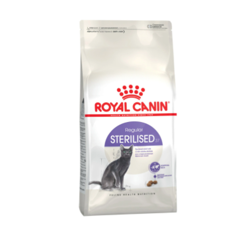 ROYAL CANIN Sterilised 37 сухой корм для стерилизованных кошек до 7 лет, 400 г